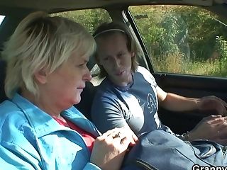 80 Year Old Blonde Granny Fucked Roadside